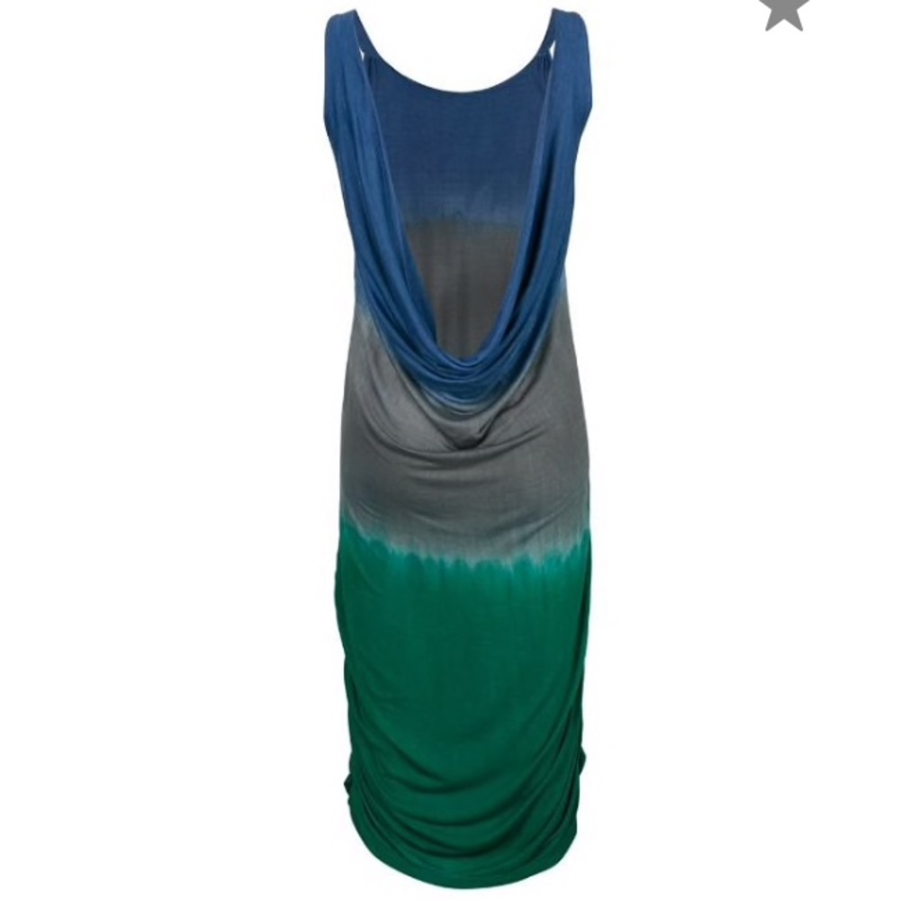 Beach Dress (Propriano colour block) tie dye - Picture 2 of 8